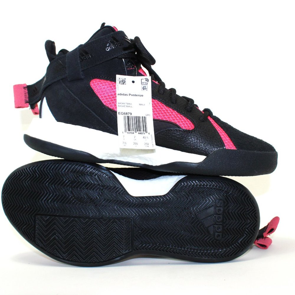 Adidas POSTERIZE Basketball Shoes Men's 7.5 New!